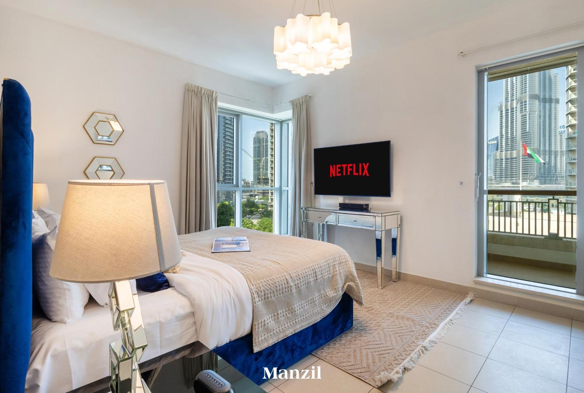 Appartement Stylish 2br With Burj Khalifa View Near Mall *