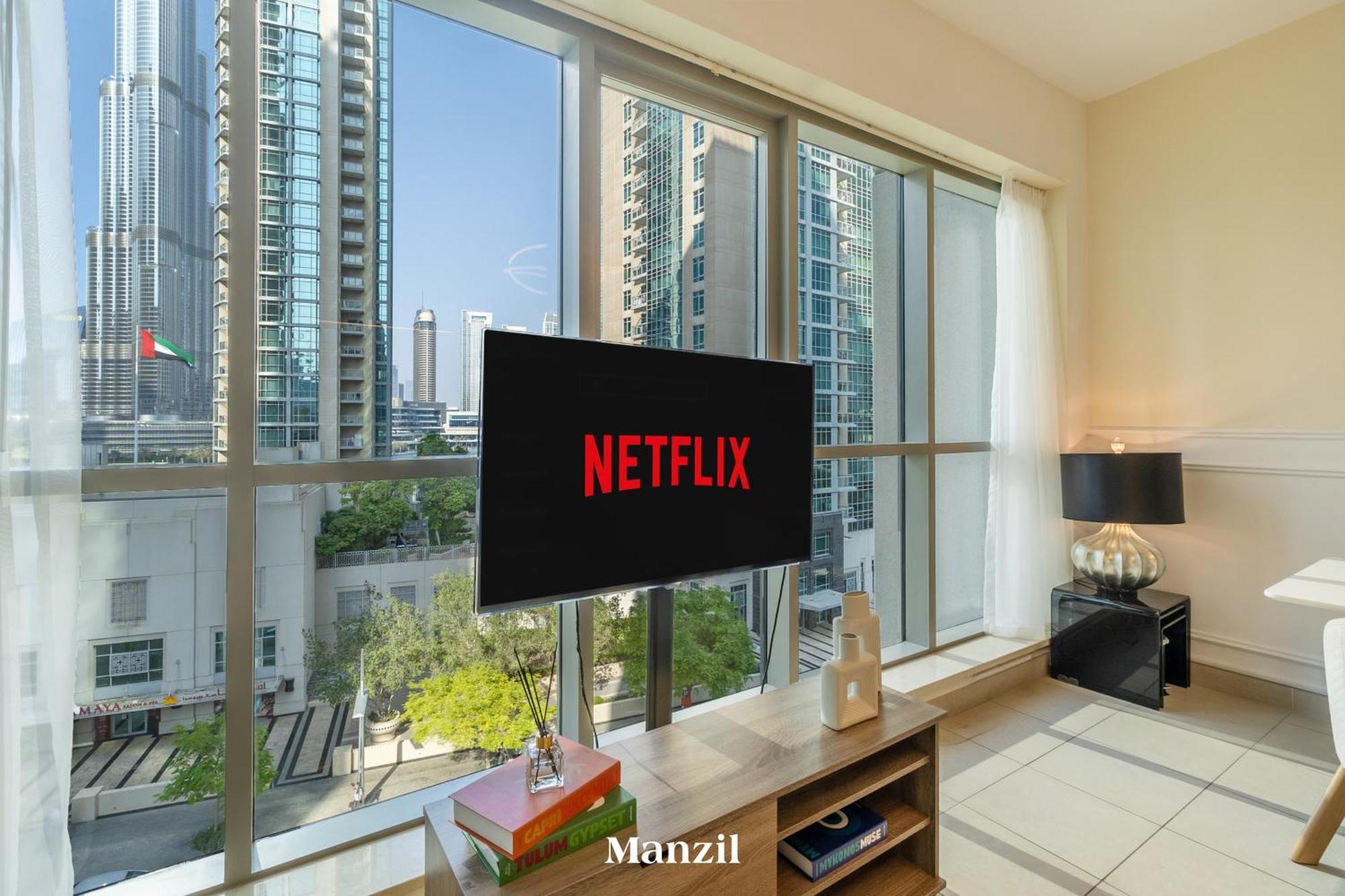 Stylish 2br With Burj Khalifa View Near Mall Appartement Dubai