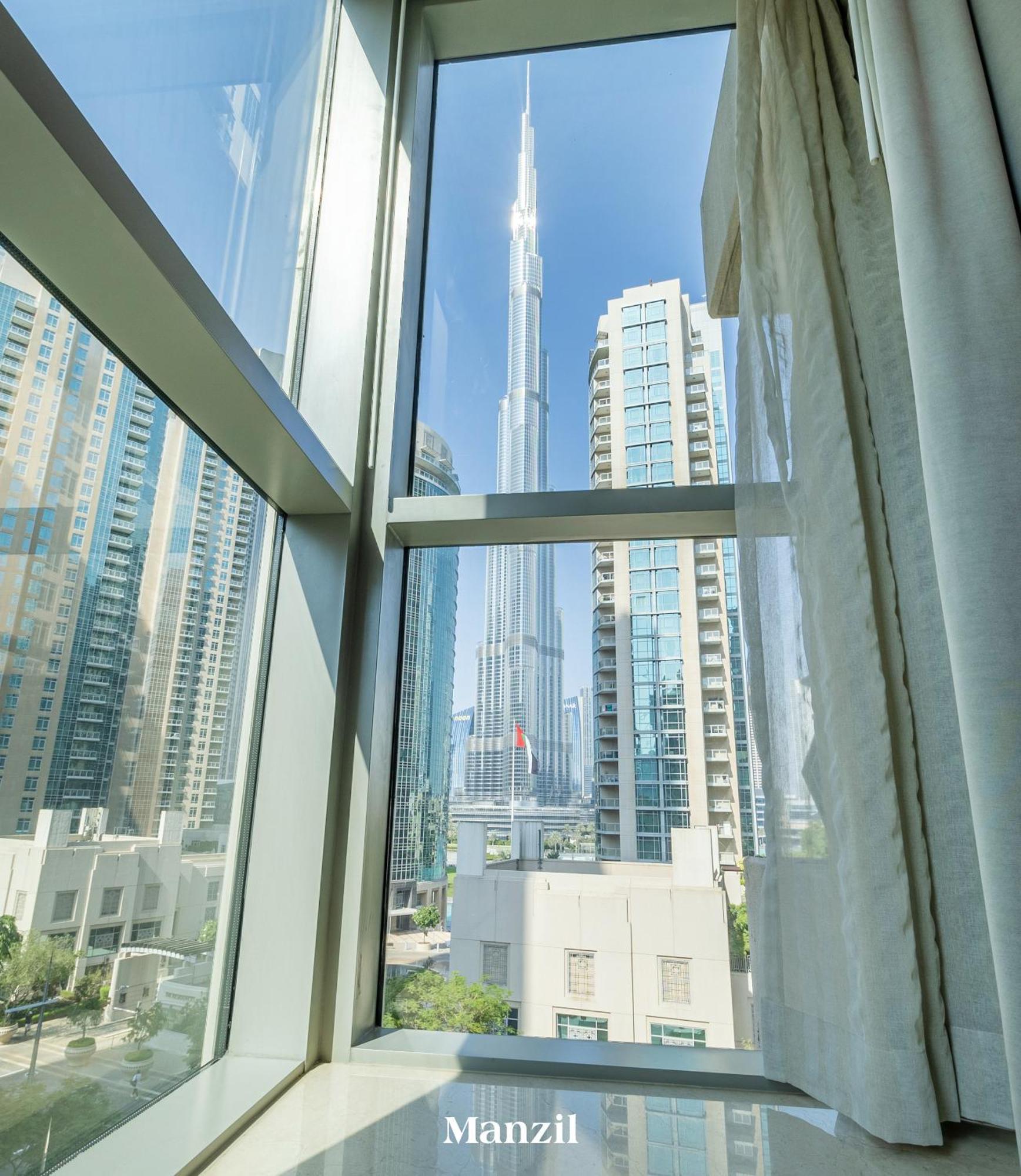 Appartement Stylish 2br With Burj Khalifa View Near Mall Dubai
